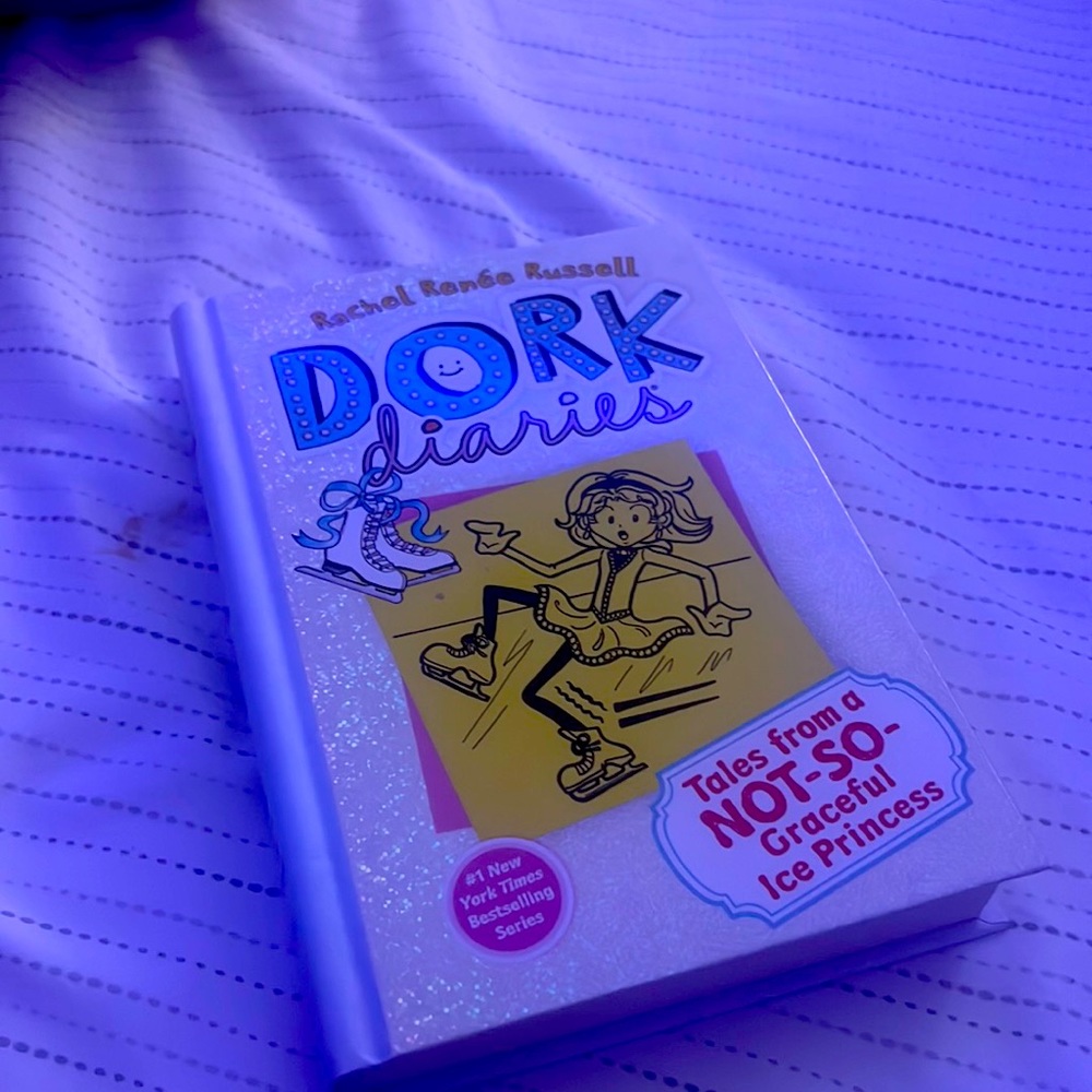 I am selling a dork diary book because I don’t really read it anymore and